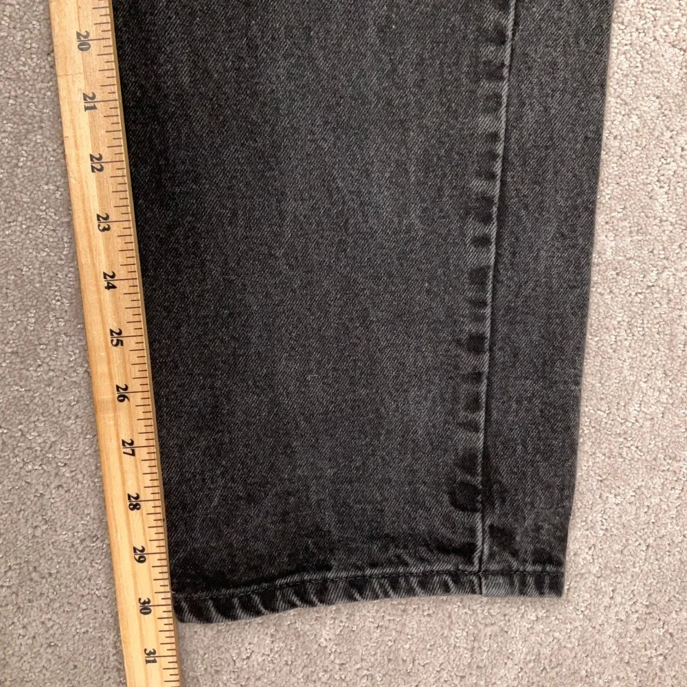 Levis 550‎ Jeans Mens 33W 30L Charcoal Wash Orange Tab Relaxed Fit  Denim Pants